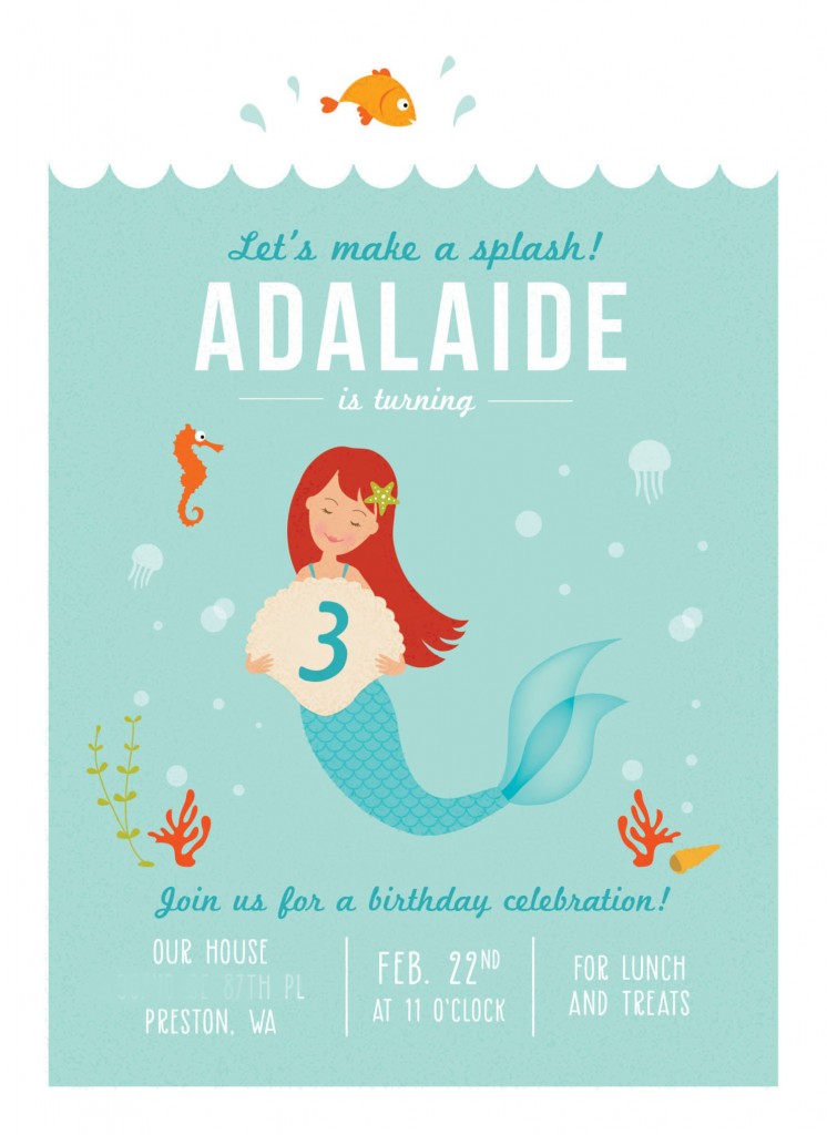 adalaides mermaid invite